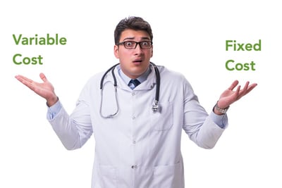 Urologist Analyzing Fixed Cost versus Variable Cost